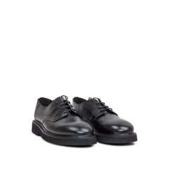 Black Calfskin Oxfords And Derbies