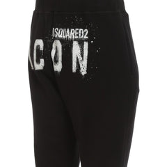 Black Cotton Joggers (Workout Pants)