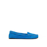 Blue Calfskin Moccassin