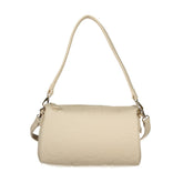 Beige Polyethylene Handbag