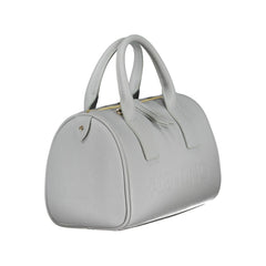 Azzurro Polyurethane Women Handbag