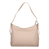 Pink Polyethylene Handbag