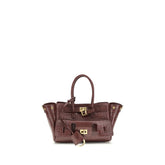 Bordeaux Calf Leather Bos Taurus Shoulder Bag