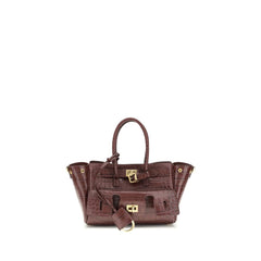 Bordeaux Calf Leather Bos Taurus Shoulder Bag