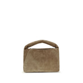 Beige Calf Leather Bos Taurus Shoulder Bag
