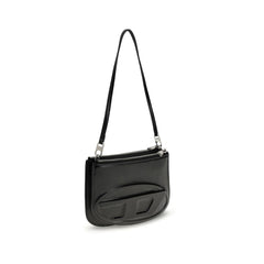 Black Calf Leather Bos Taurus Shoulder Bag