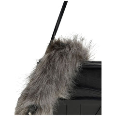 Black Calf Leather Bos Taurus Shoulder Bag