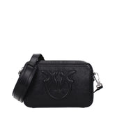 Black Leather Crossbody Bag