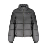 Black Polyester Women Jacket