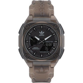 Brown Synthetic Sport Watch