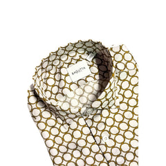 قميص رجالي أبيض من الفسكوز