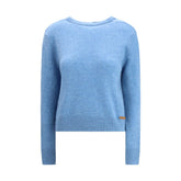 Blue Cashmere Sweatshirt