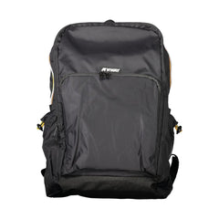 Black Poliammide Men Backpack