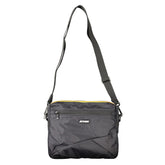 "Black Poliammide Women Bag with Adjustable Shoulder Strap"