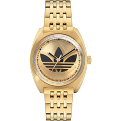 Gold Stainless Steel Bracelet Watch