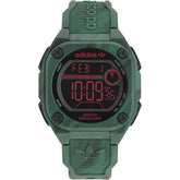 Green Synthetic Digital Watch