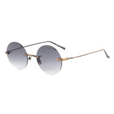 Brown Titanium Sunglasses