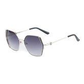 Gray Metal Sunglasses