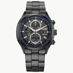 Black Stainless Steel Sport Watch