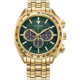 Gold Stainless Steel Sport Watch