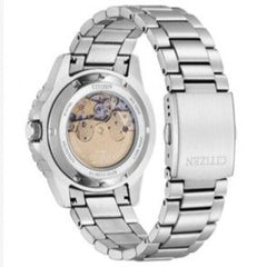 ساعة رياضية من الفولاذ المقاوم للصدأ باللون الرمادي