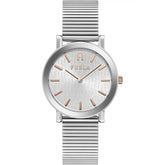 Gray Stainless Steel Dress Watch