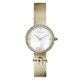 Gold Stainless Steel Dress Watch