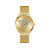 Gold Stainless Steel Dress Watch