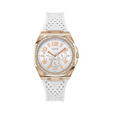 White Synthetic Dress Watch