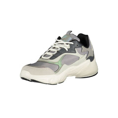 Grigio Polyurethane Women Sneaker