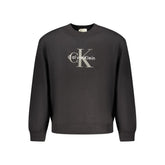 Black Cotton Men's Sweatshirt