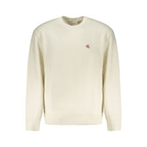 White Cotton Mens Sweatshirt