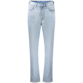 Azzurro Cotton Women Jeans