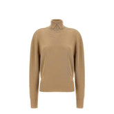 Beige Wool Sweatshirt