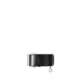 Black Calfskin Shoulder Strap
