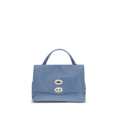 Blue Calf Leather Bos Taurus Shoulder Bag