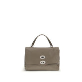 Gray Calf Leather Bos Taurus Shoulder Bag