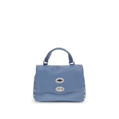Blue Calf Leather Bos Taurus Shoulder Bag