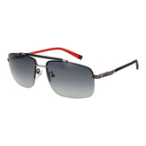Gray Stainless Steel Sunglasses
