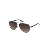 Gray Metal Sunglasses