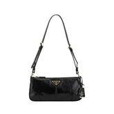 Black Calf Leather Bos Taurus Shoulder Bag