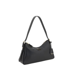Black Calf Leather Bos Taurus Shoulder Bag