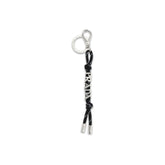 Black Recycled Polyamide Keychain