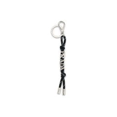 Black Recycled Polyamide Keychain