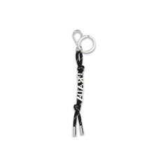 Black Recycled Polyamide Keychain
