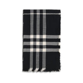 Black Wool Scarf