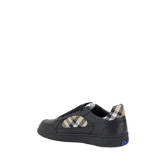 Black Calf Leather Bos Taurus Low Top Sneakers