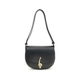 Black Calf Leather Bos Taurus Shoulder Bag