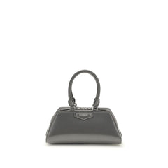 Gray Calf Leather Bos Taurus Shoulder Bag