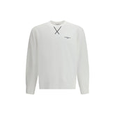 White Cotton Sweatshirt